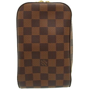 Louis Vuitton Damier Ebene Geronimos Body Crossbody Bag Brown